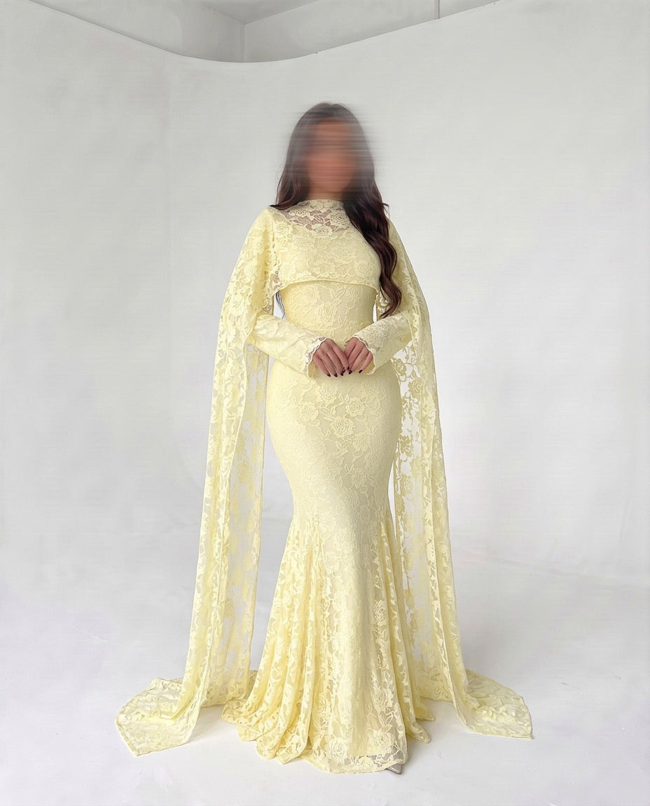 Long Lace Dress
