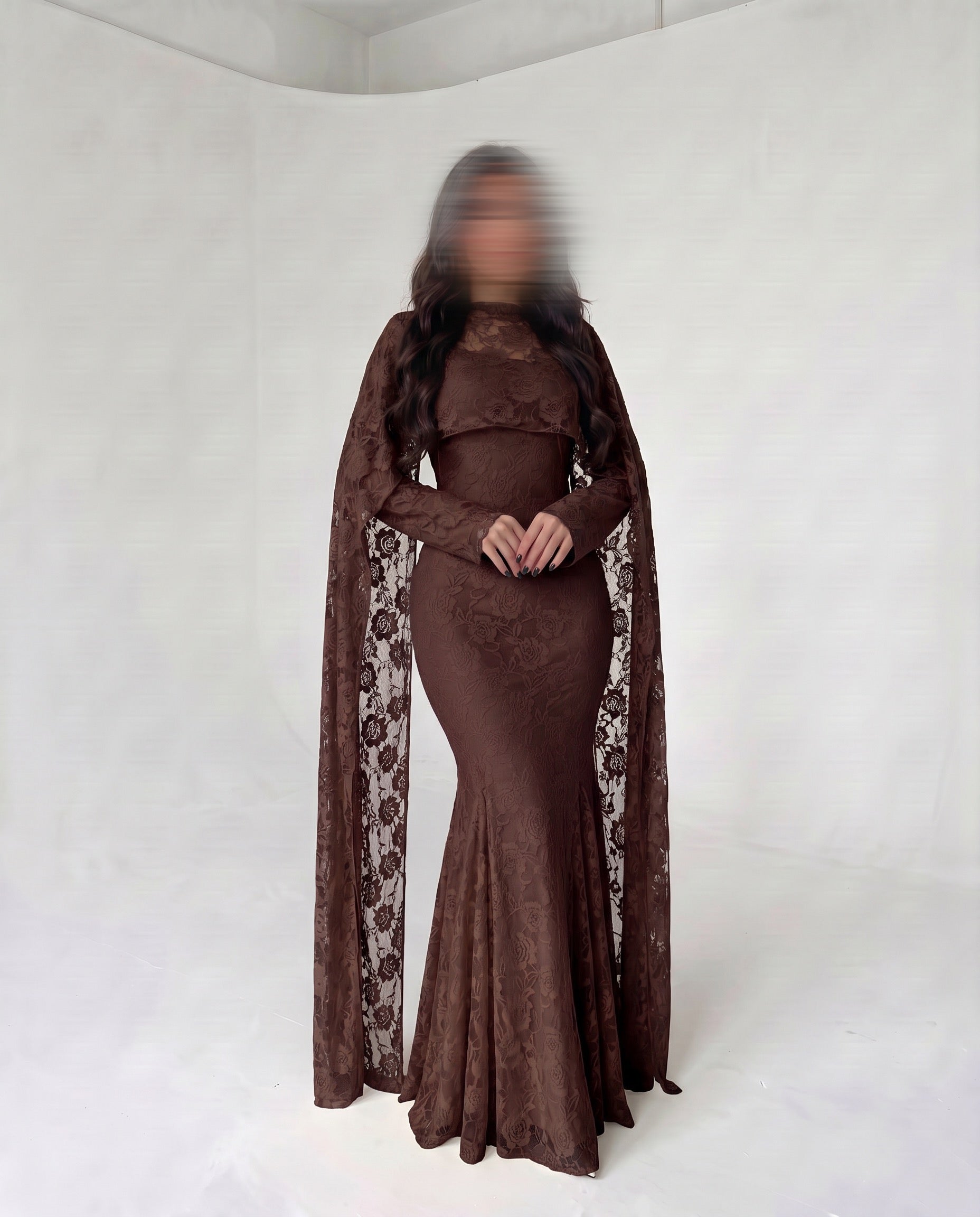 Long Lace Dress
