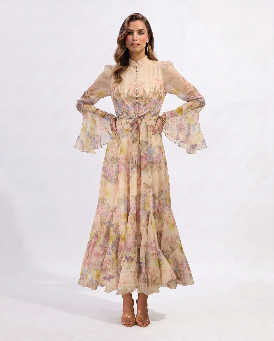 Lili floral dress