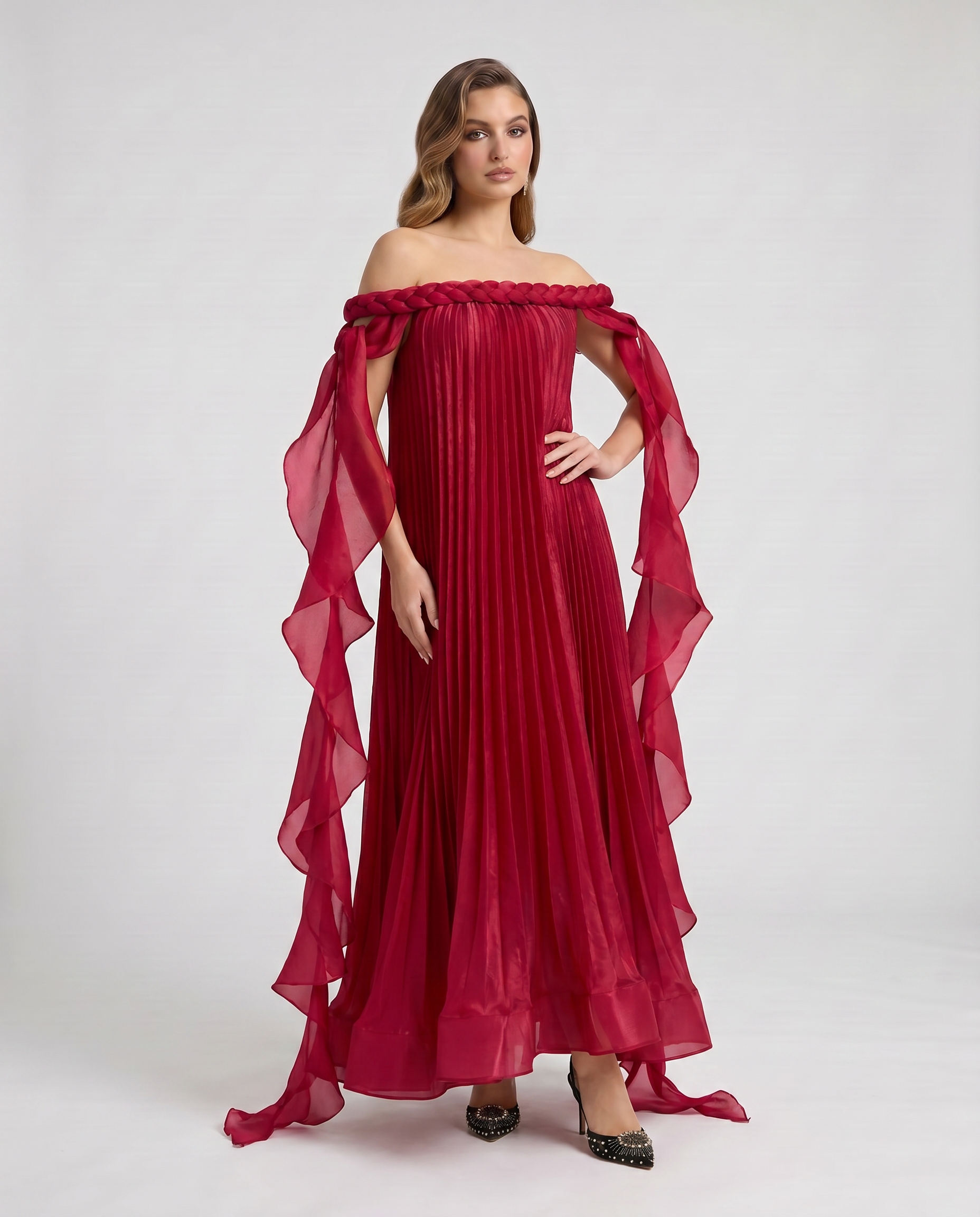 Scarlet dress L / Red