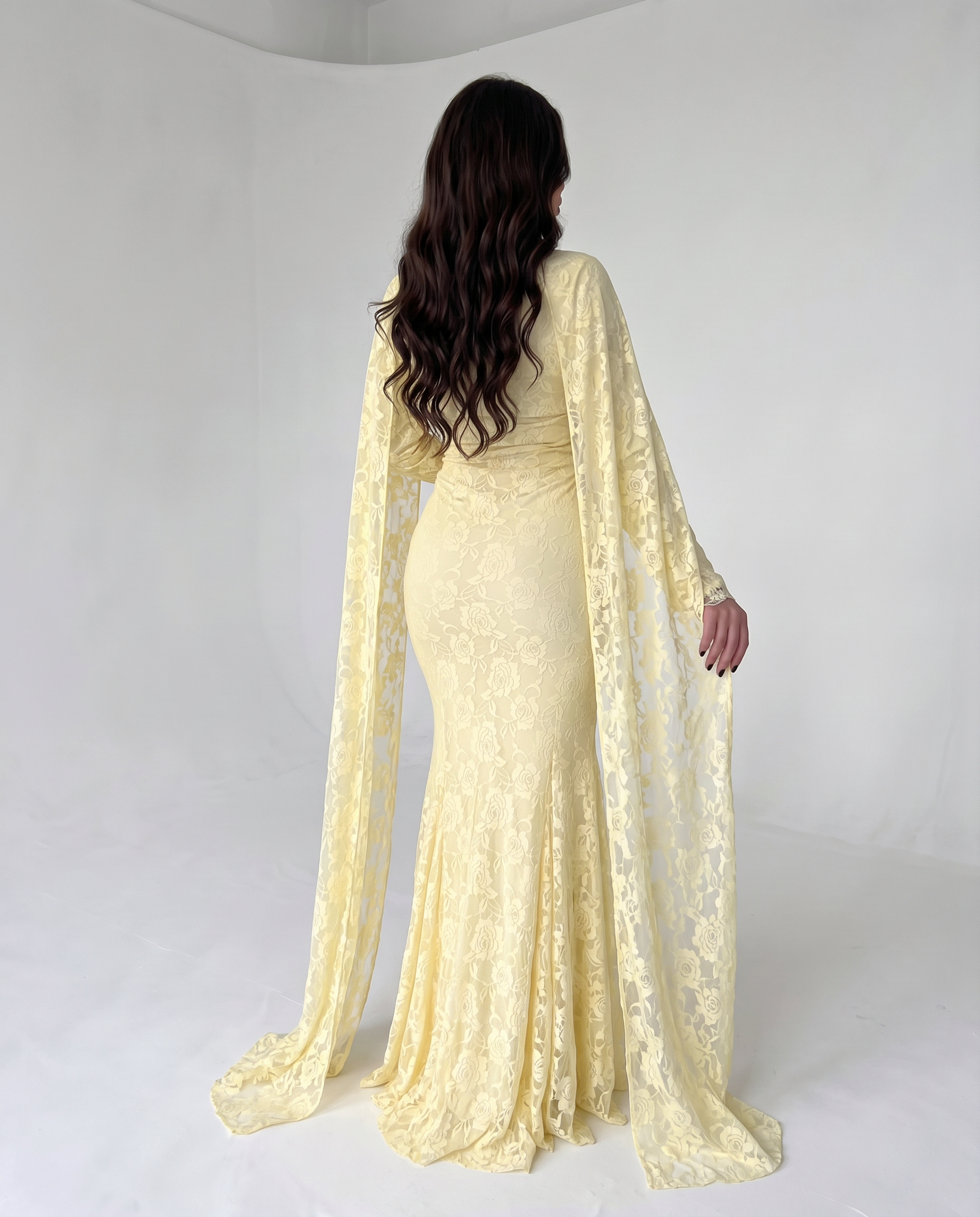 Long Lace Dress