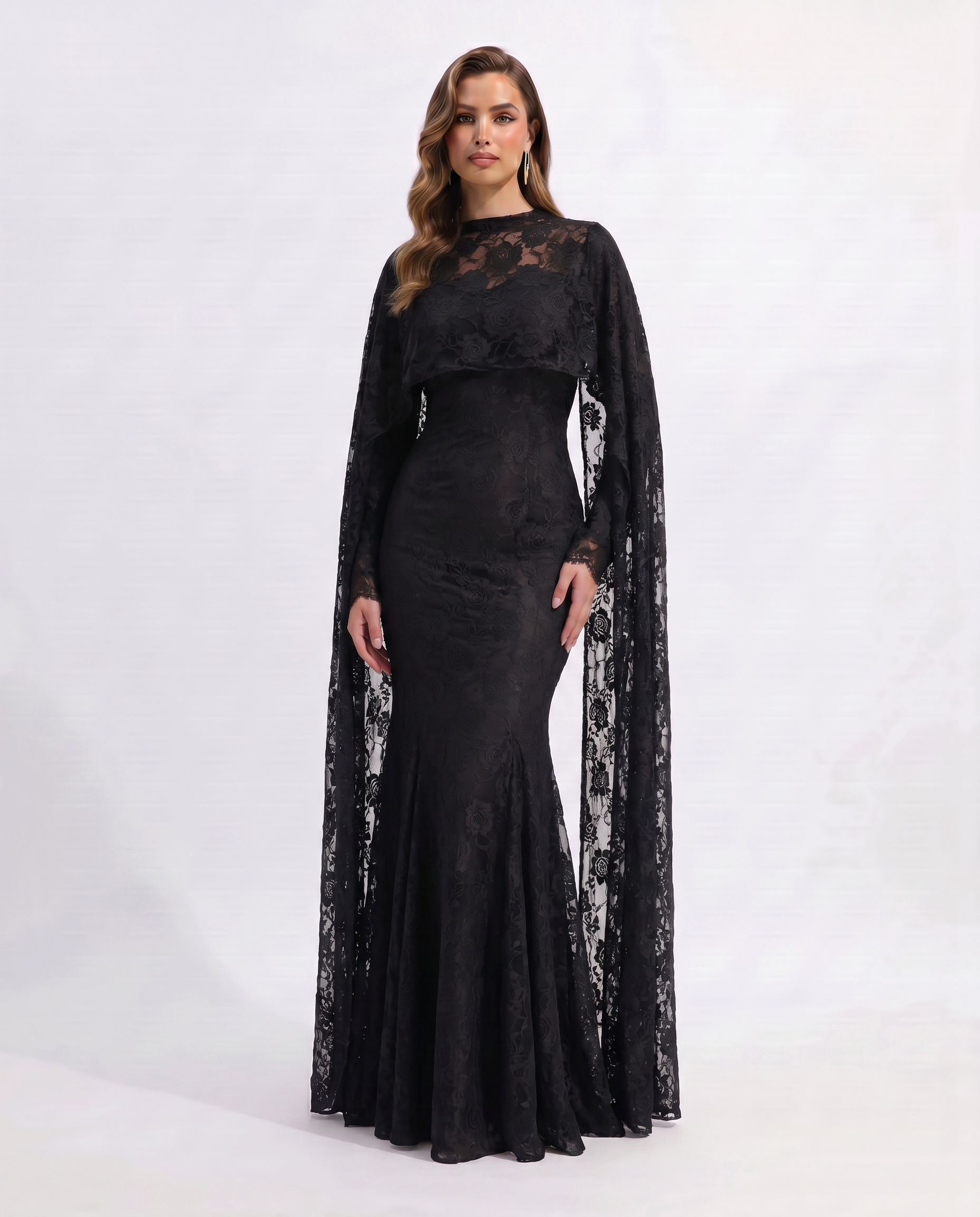 Long Lace Dress